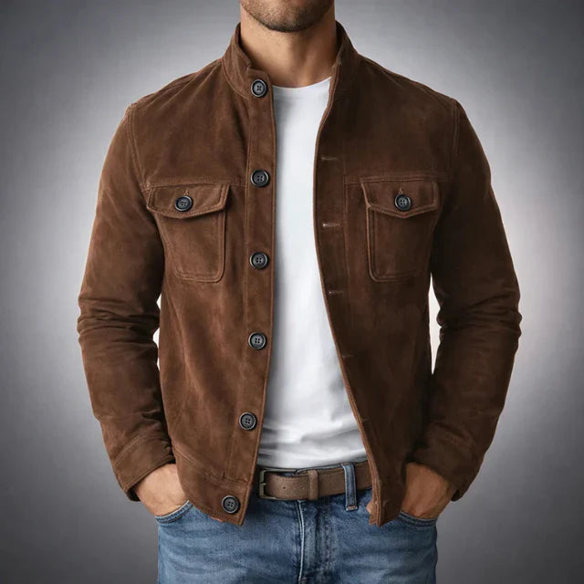 Chaqueta de ante Oltrarno