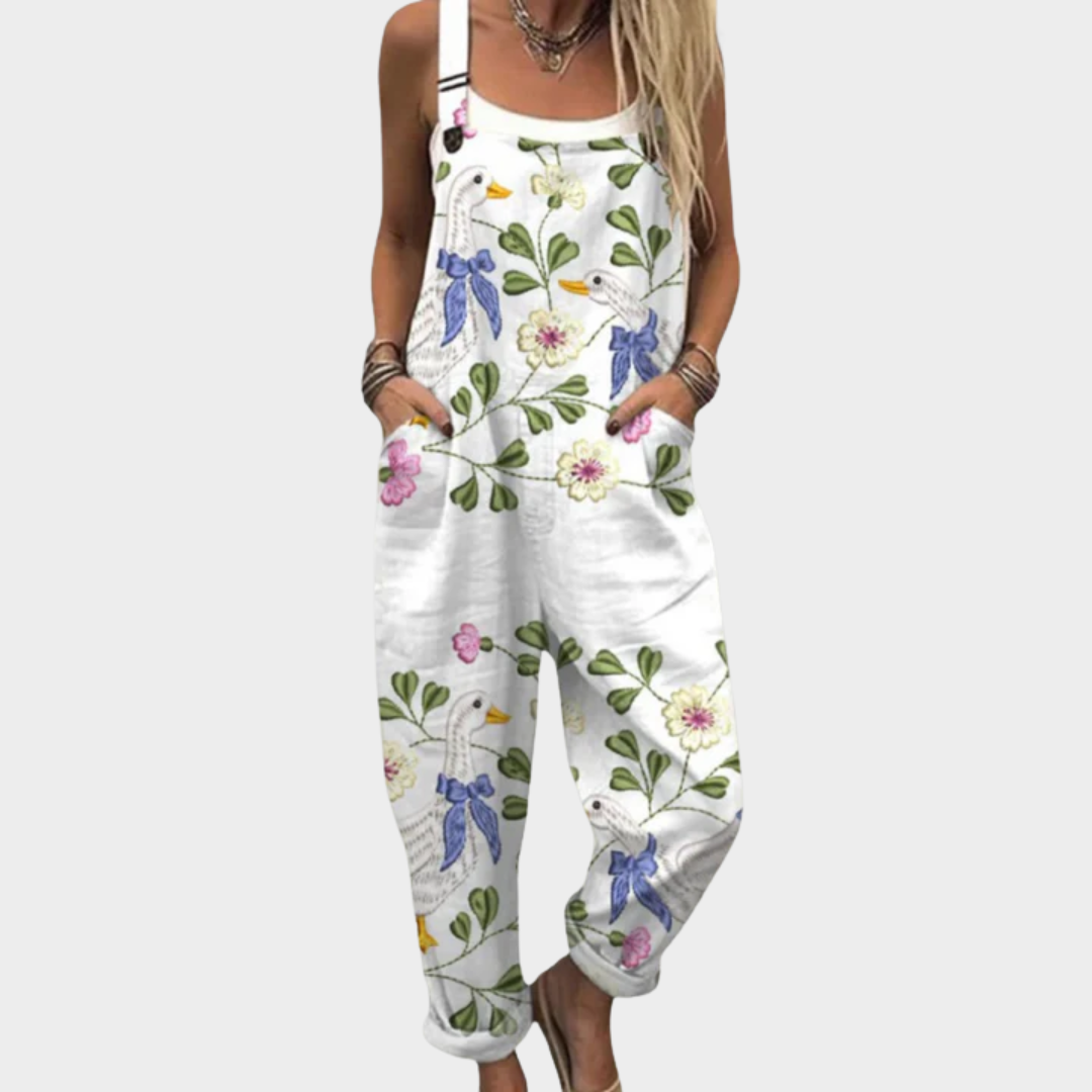 Raquel | Peto estampado cómodo