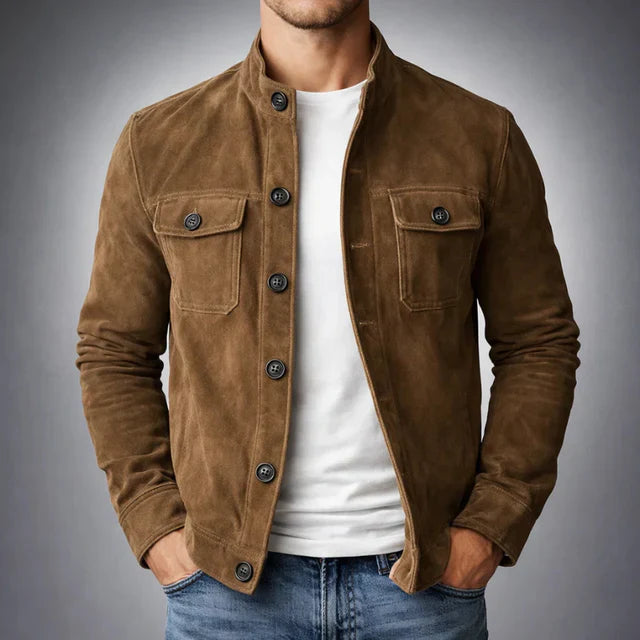 Chaqueta de ante Oltrarno
