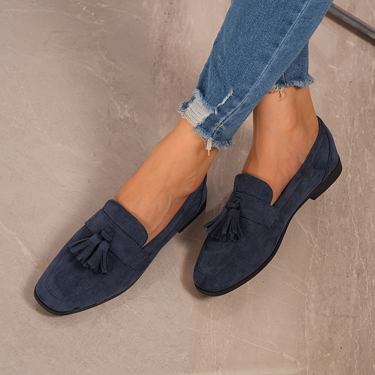 Minne | Mocasines con borlas