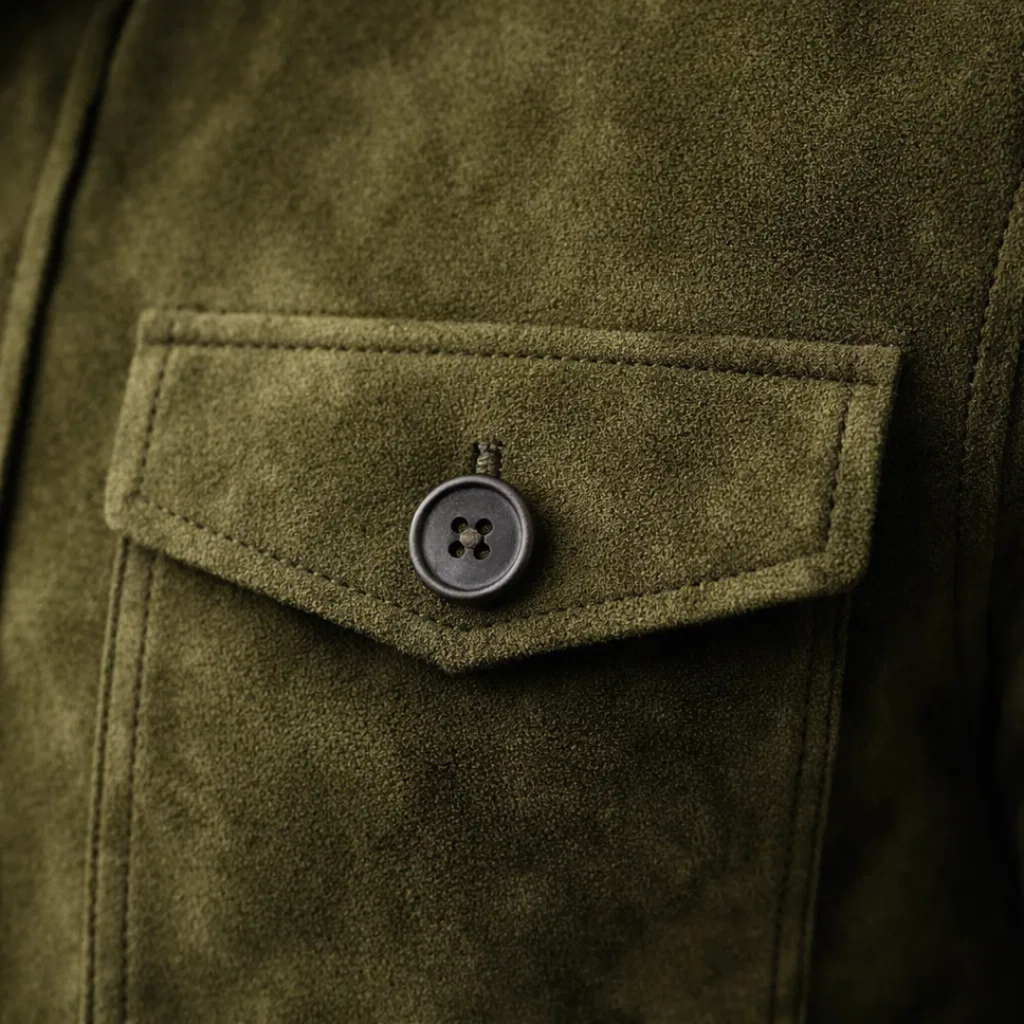 Chaqueta de ante Oltrarno