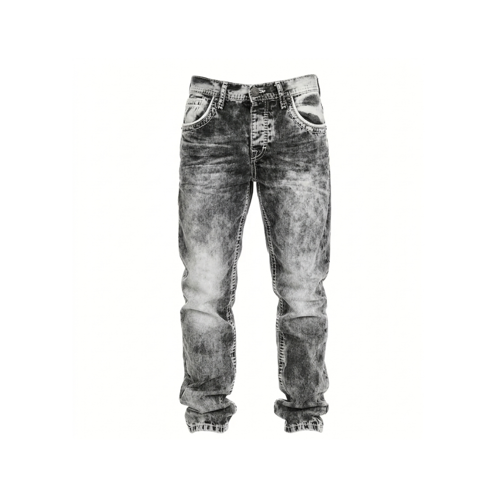 Jeans elásticos creativos para hombre, estilo minimalista, ideales para el verano, estilo emo