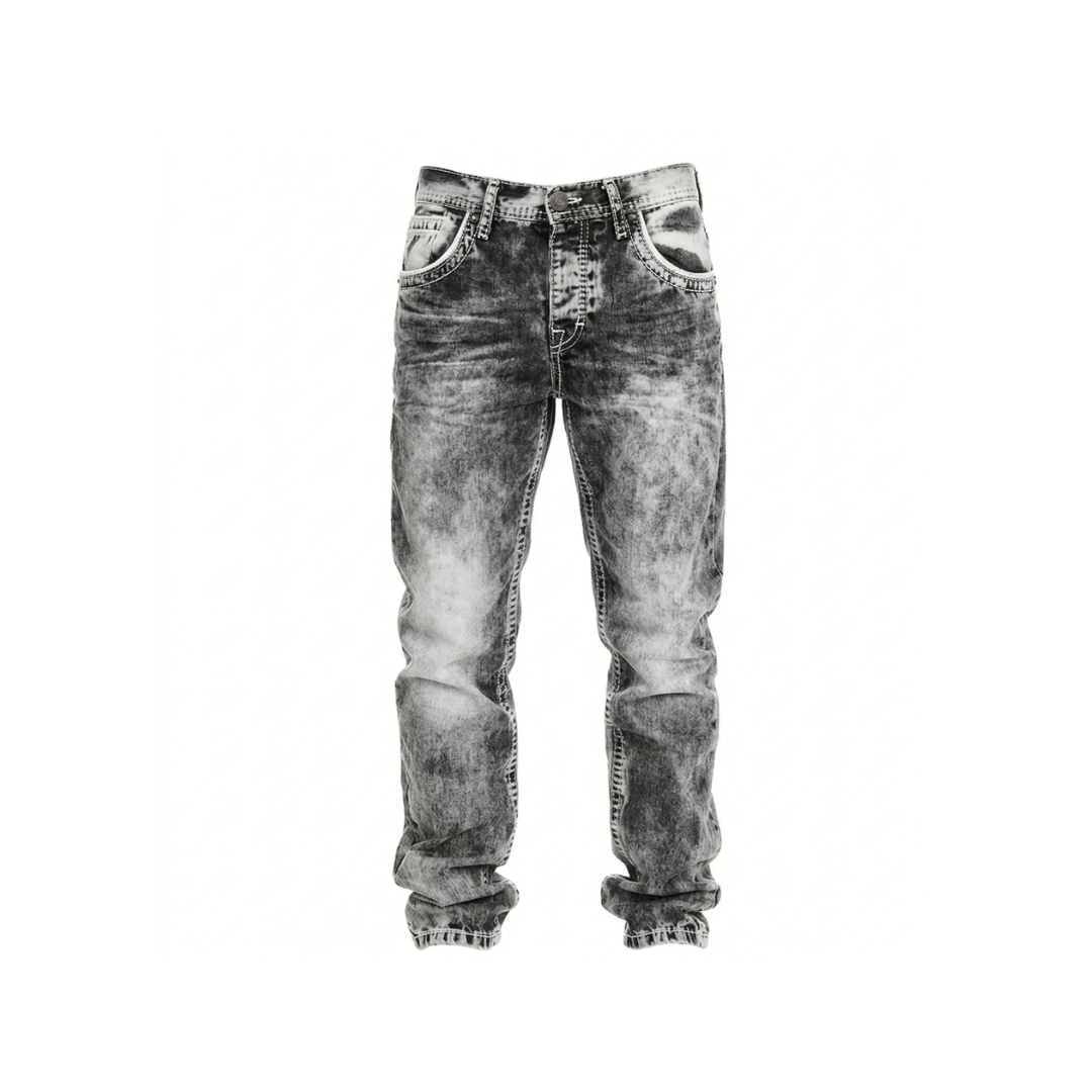 Jeans elásticos creativos para hombre, estilo minimalista, ideales para el verano, estilo emo
