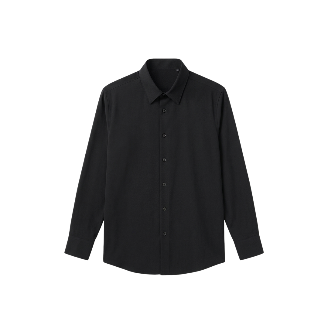 Camisa elástica sin planchar para hombre de Fliwos con triple protección