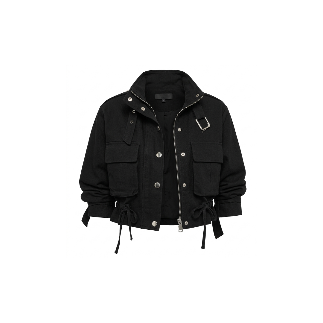Chaqueta motera para mujer: chaqueta corta, moderna y versátil para el día a día
