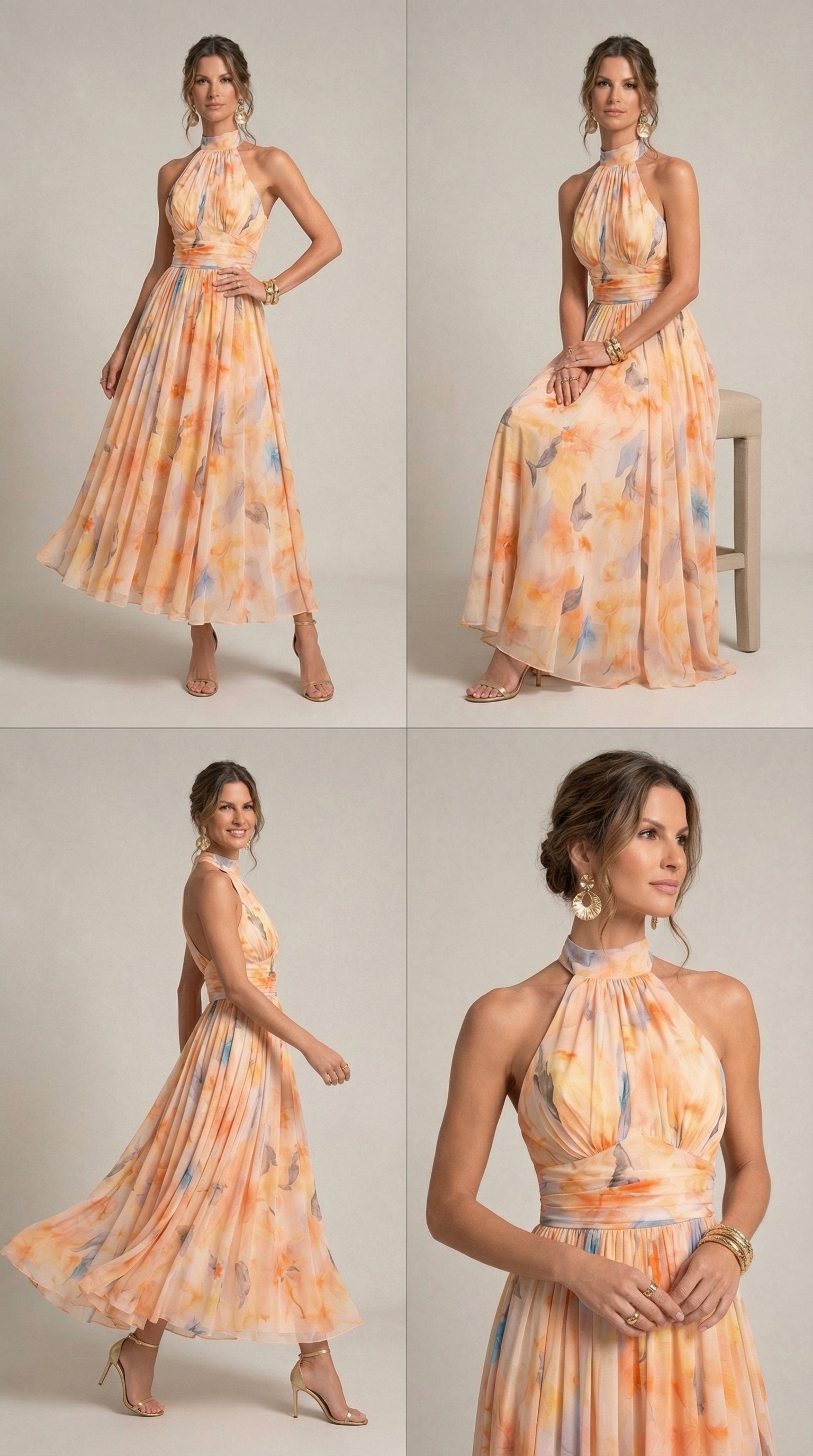 Vestido Peach Hour