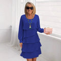Madeleine – Vestido elegante y fluido con volantes