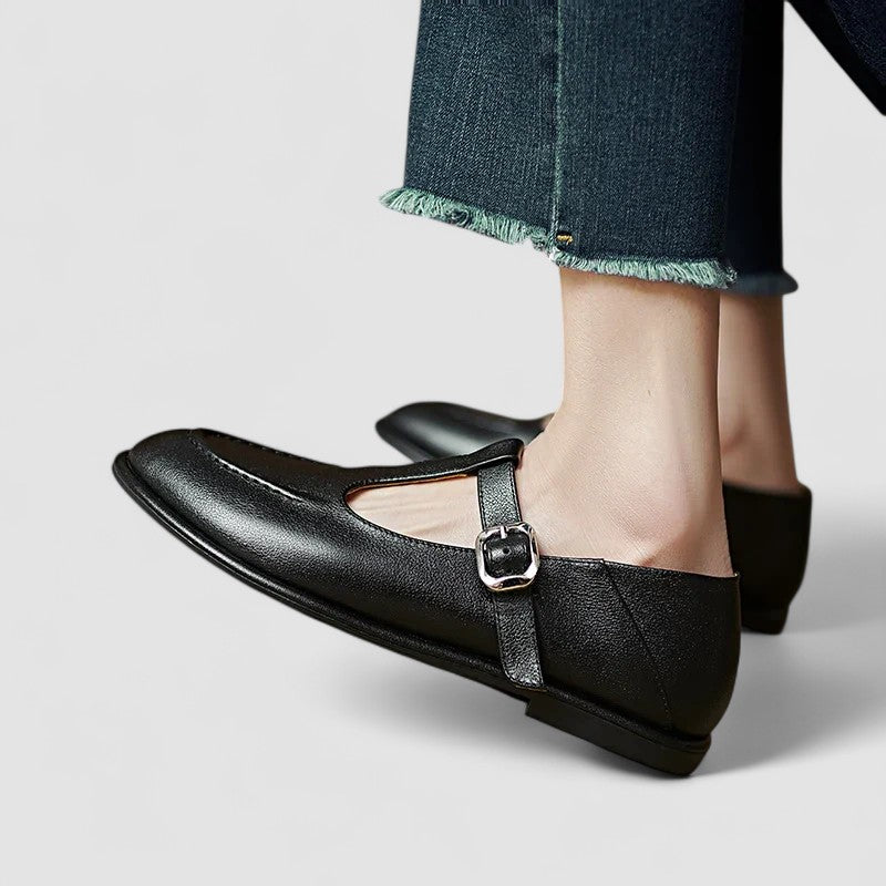 Camila | Zapatos Mary Jane ortopédicos con tacón bajo