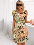 Daniela – Vestido elegante y fluido con volantes