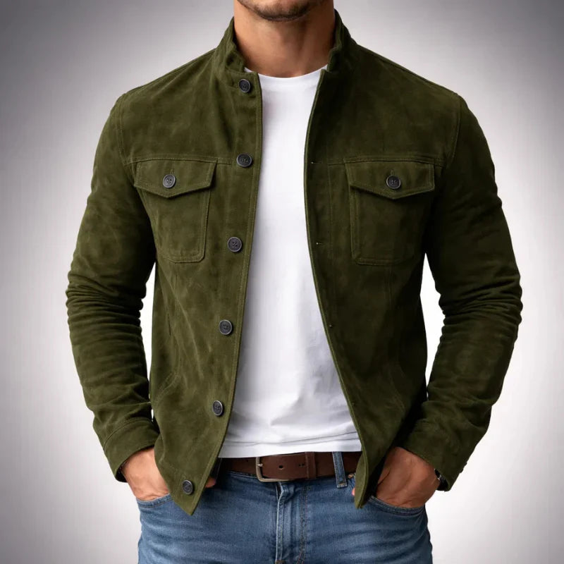 Chaqueta de ante Oltrarno