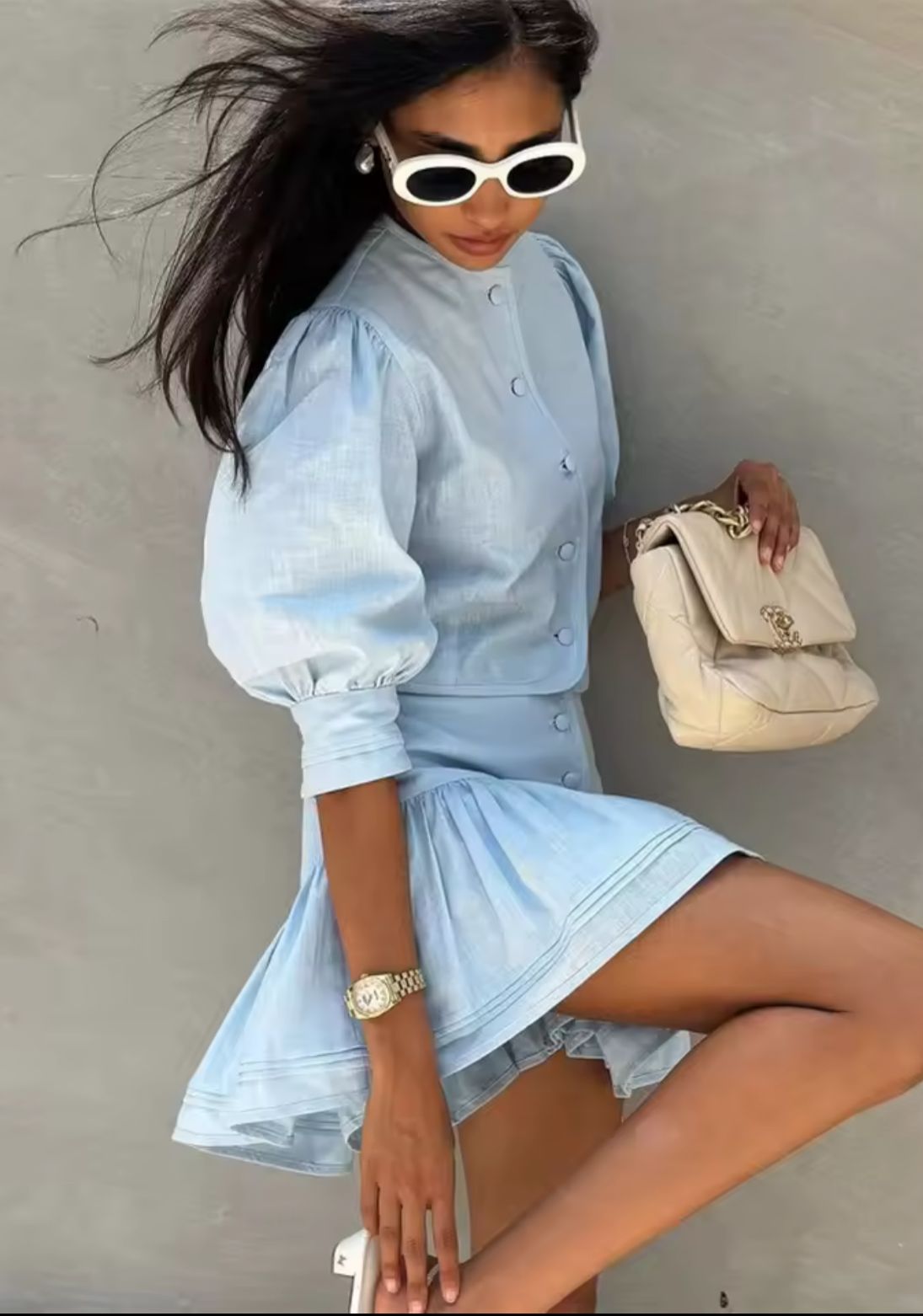 MICA - Conjunto de falda para un look perfeto para esta temporada.