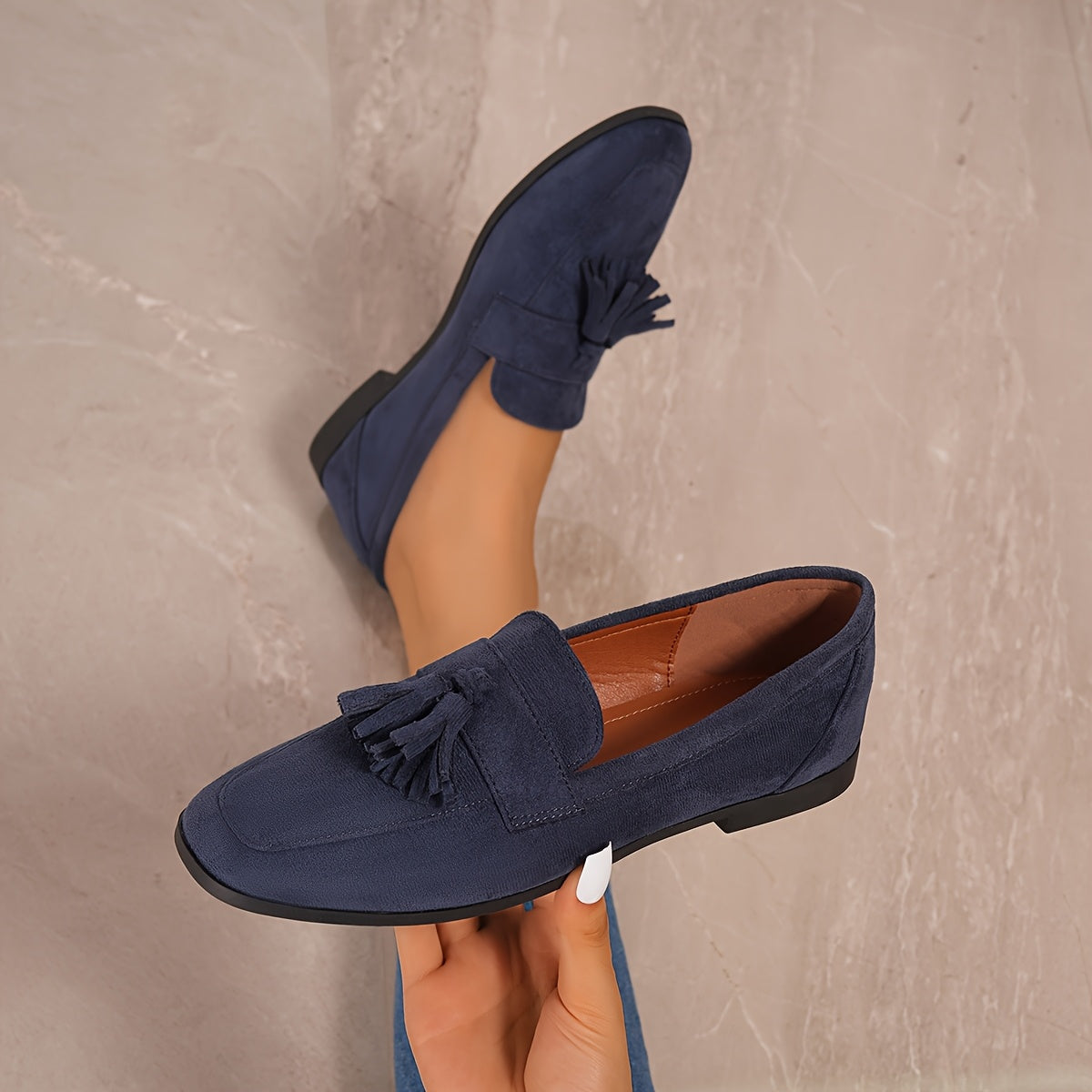 Minne | Mocasines con borlas