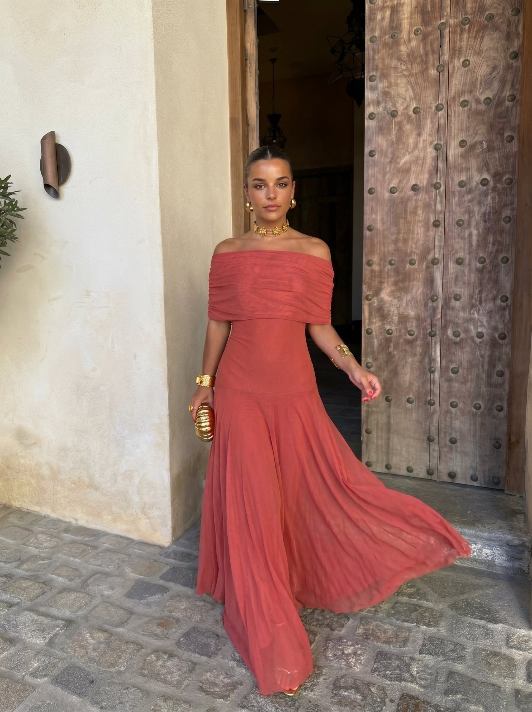 Vestido Toledo en verde