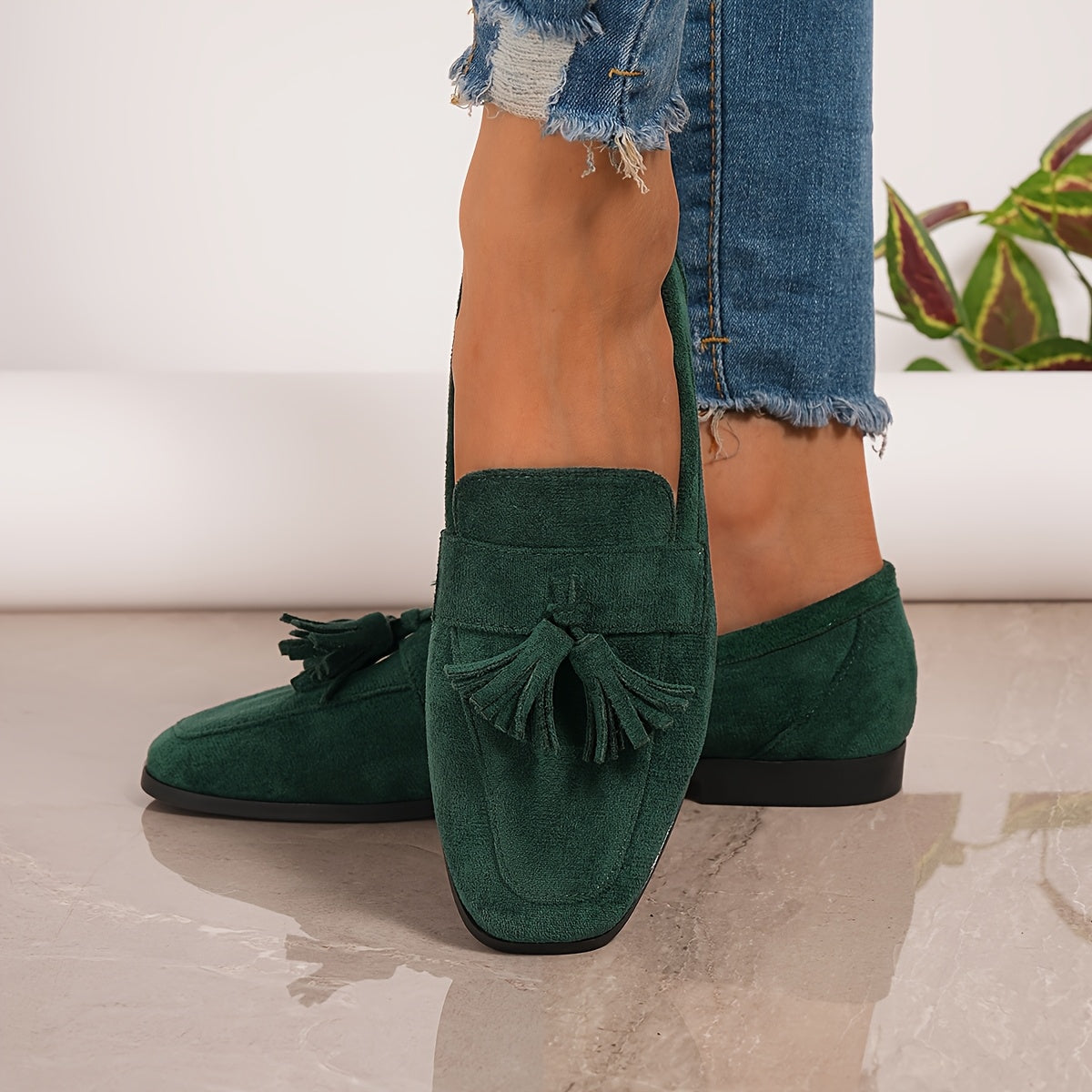 Minne | Mocasines con borlas