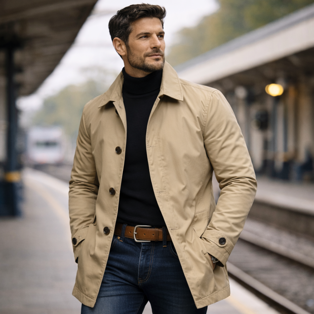 Adrian | Abrigo elegante para hombre