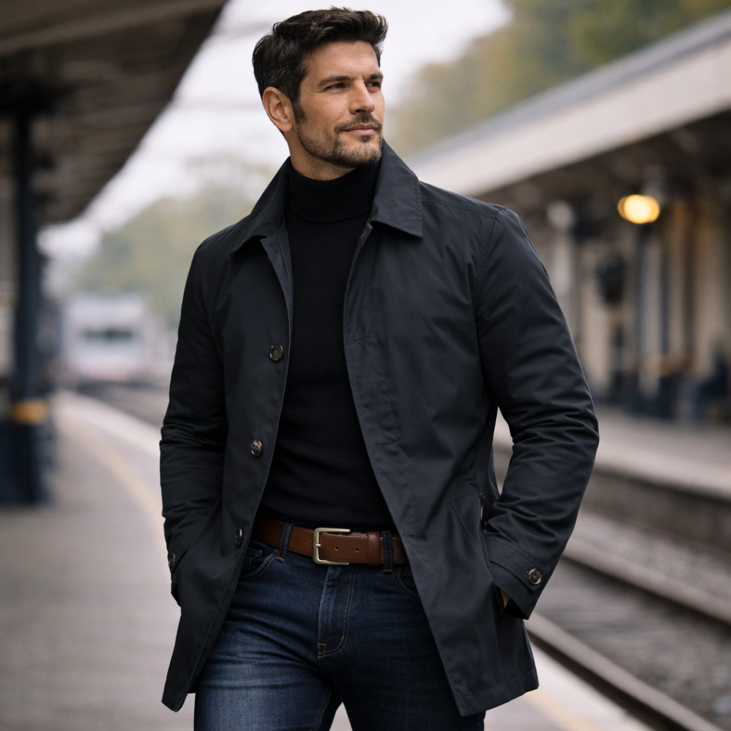 Adrian | Abrigo elegante para hombre
