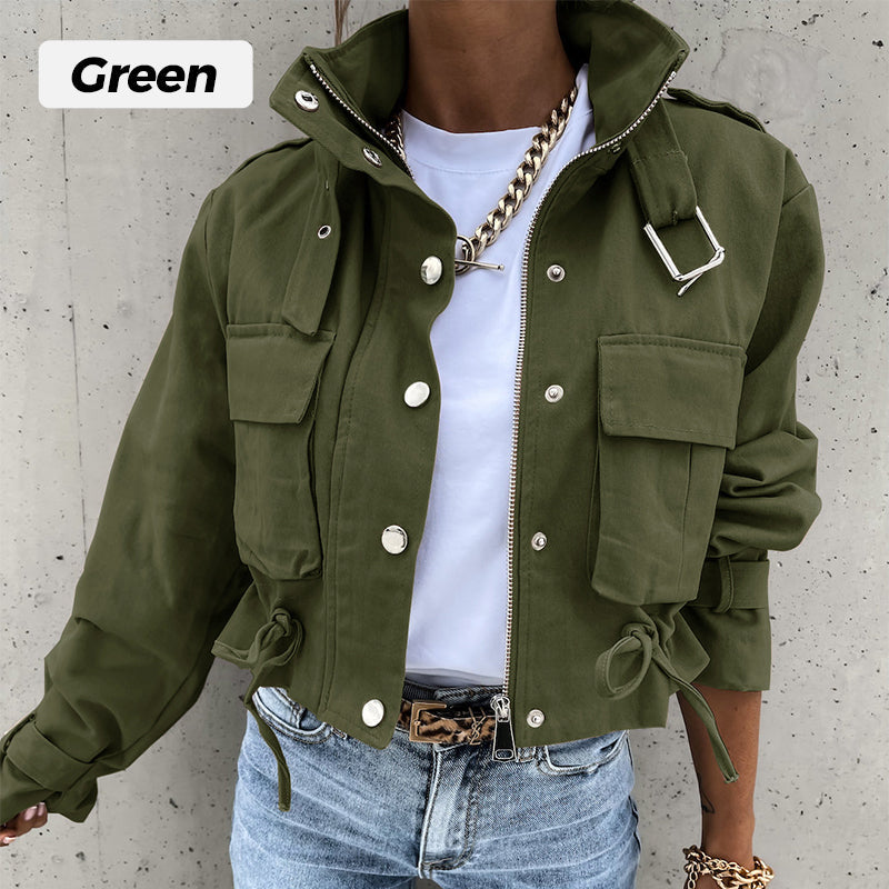 Chaqueta motera para mujer: chaqueta corta, moderna y versátil para el día a día