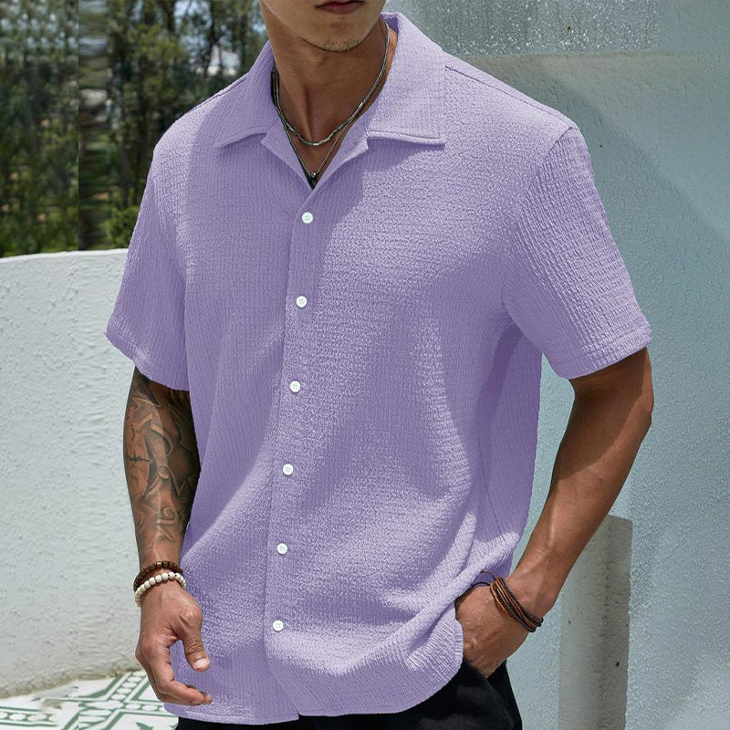 Camisa de hombre entallada con tapeta – ¡Ahorra ahora 20 €!